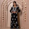 Gulab Mahal Premium Modal Chikankari Kurti & Palazzo Co-ord Set