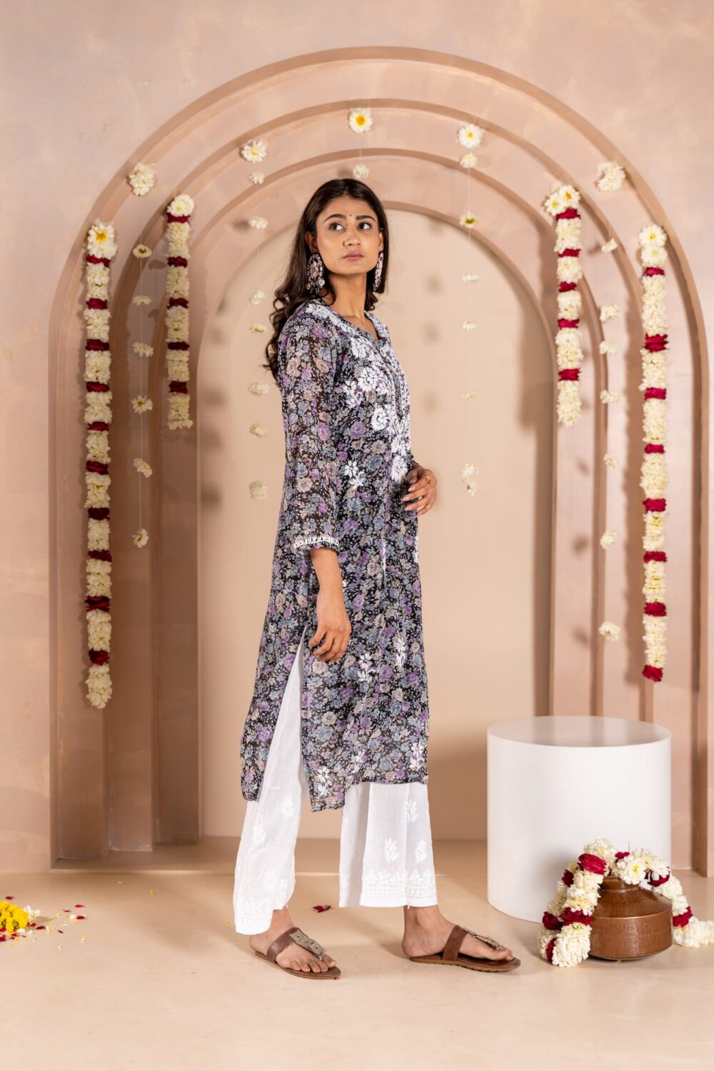 Zeb-un-nisa georgette kurti