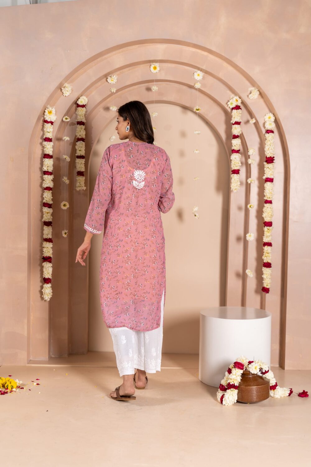 Zeb-un-nisa georgette kurti