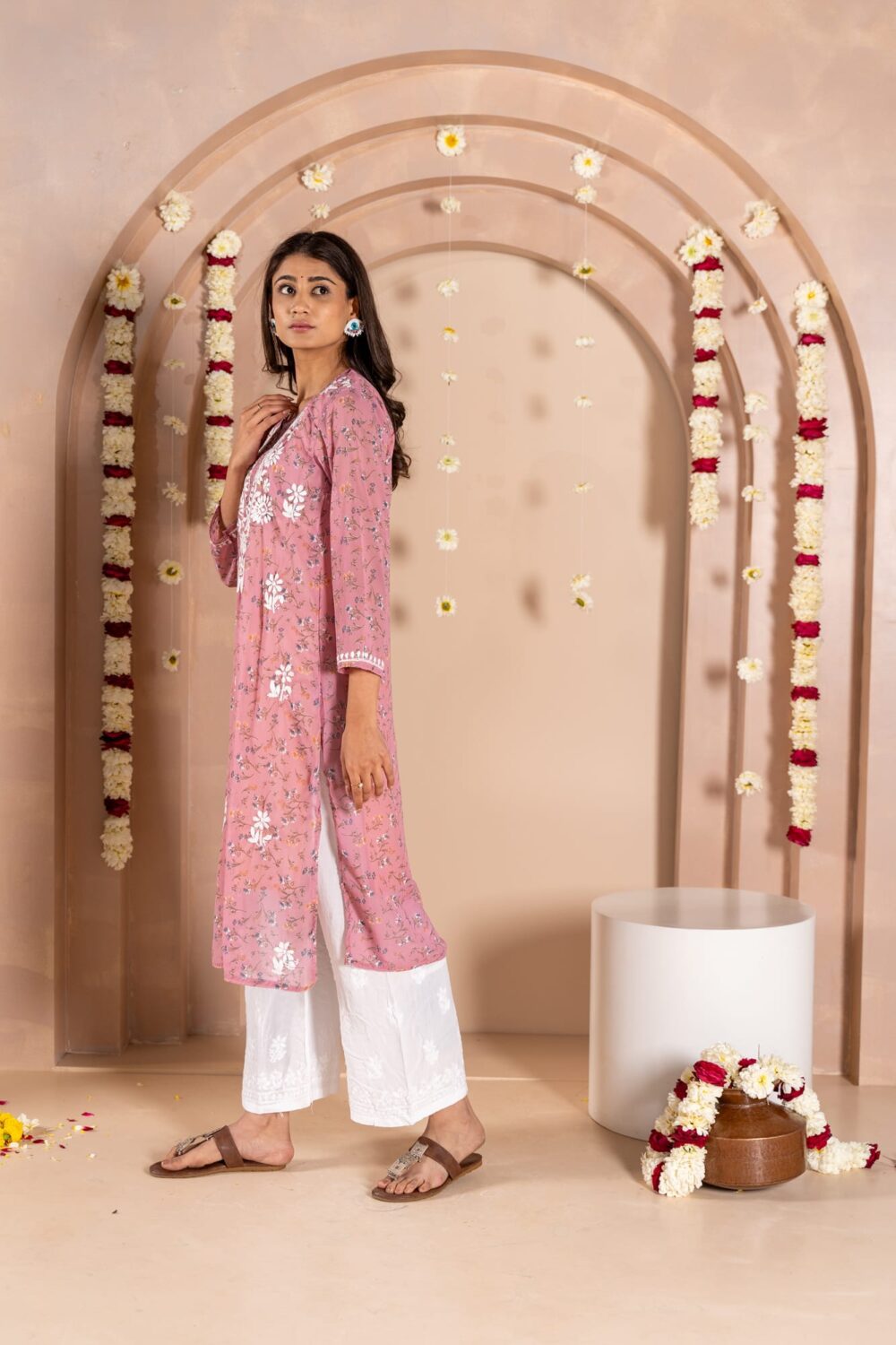 Zeb-un-nisa georgette kurti