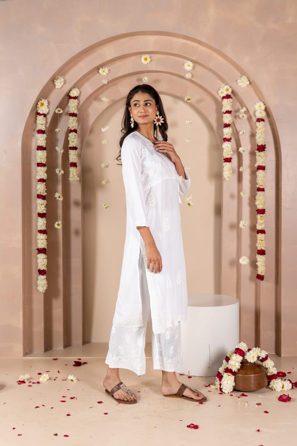 Mahira Shahi Rayon Side Doori Kurti