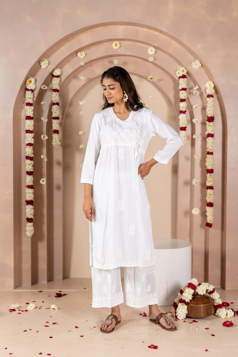 Mahira Shahi Rayon Side Doori Kurti