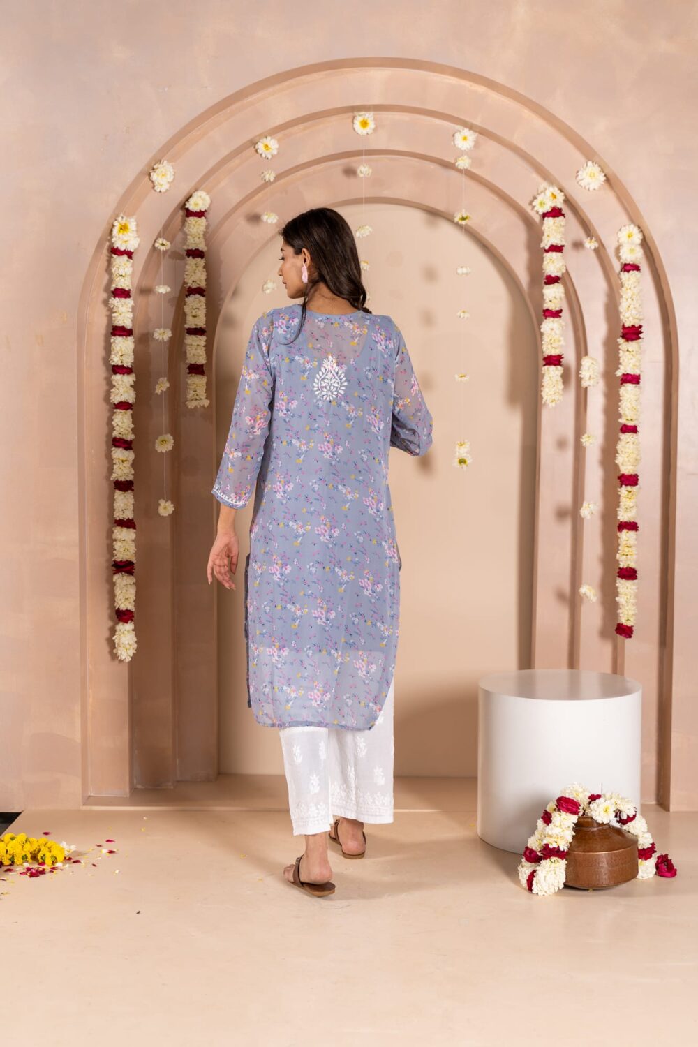 Mumtaz Mahal Georgette Kurti0.250