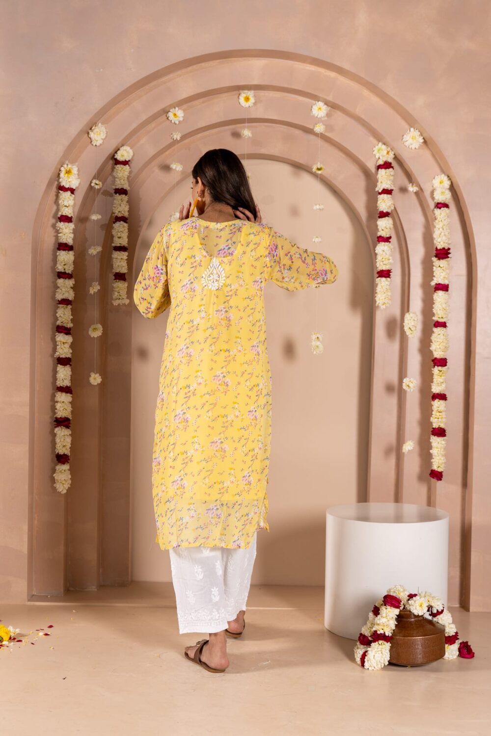 Mumtaz Mahal Georgette Kurti0.250