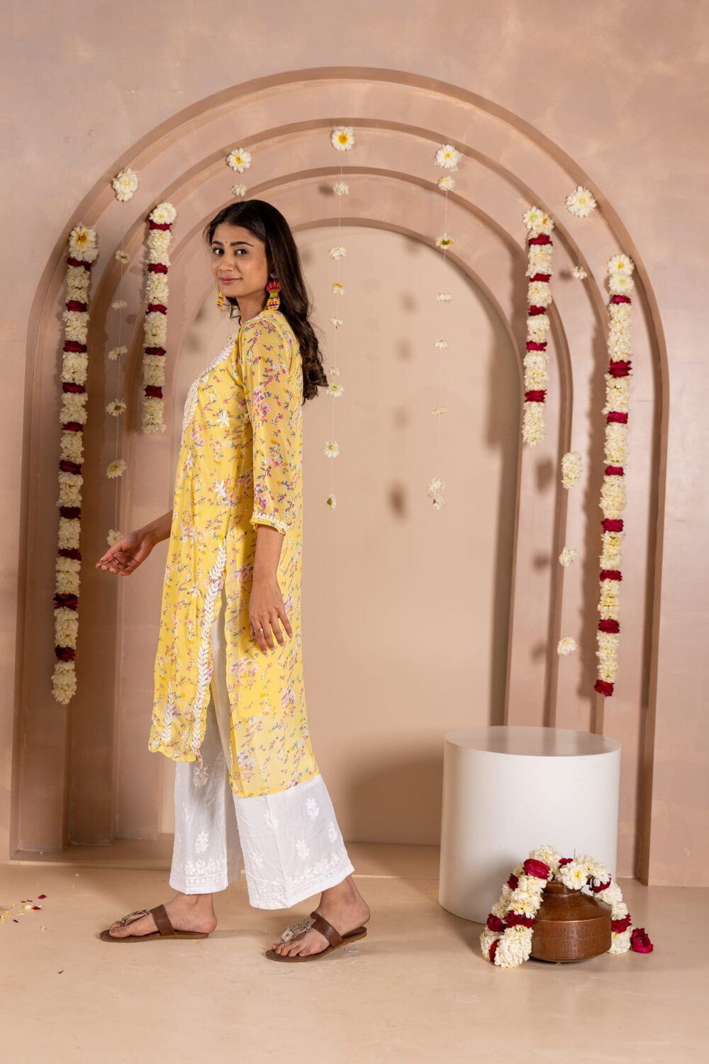 Mumtaz Mahal Georgette Kurti0.250