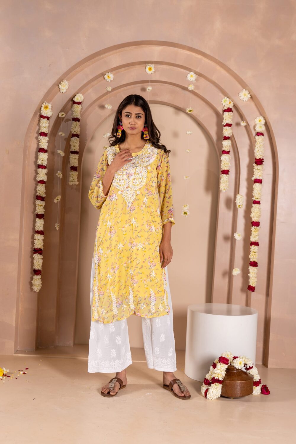 Mumtaz Mahal Georgette Kurti0.250