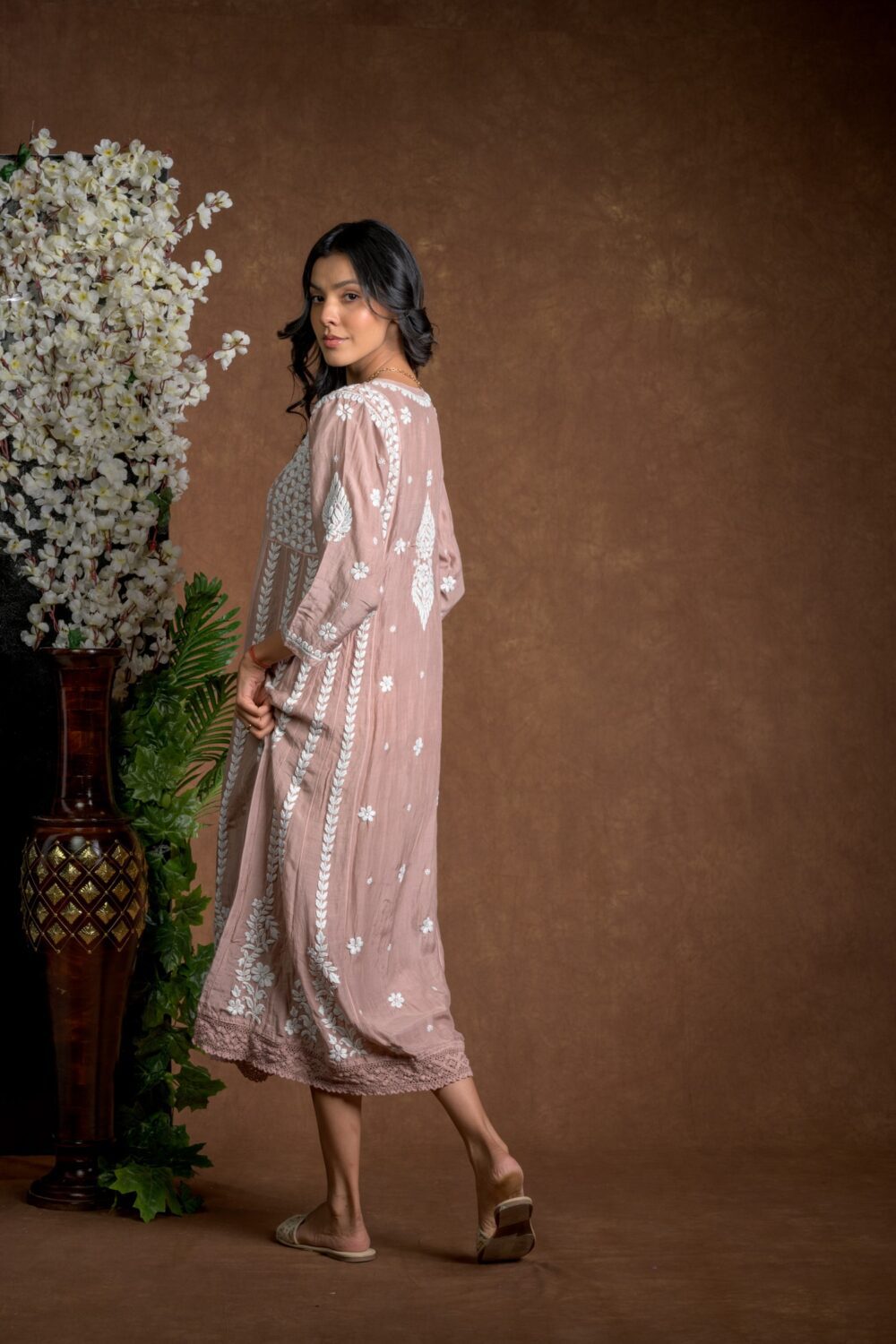 Gurbani Majesty - Muslin Anarkali Style Dress