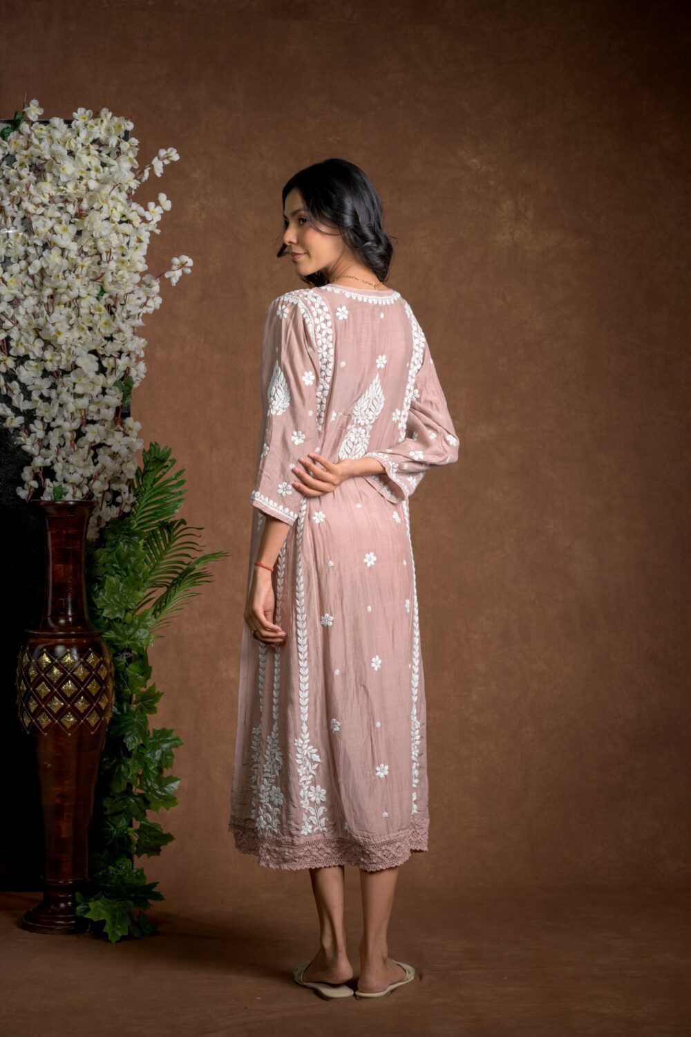 Gurbani Majesty - Muslin Anarkali Style Dress