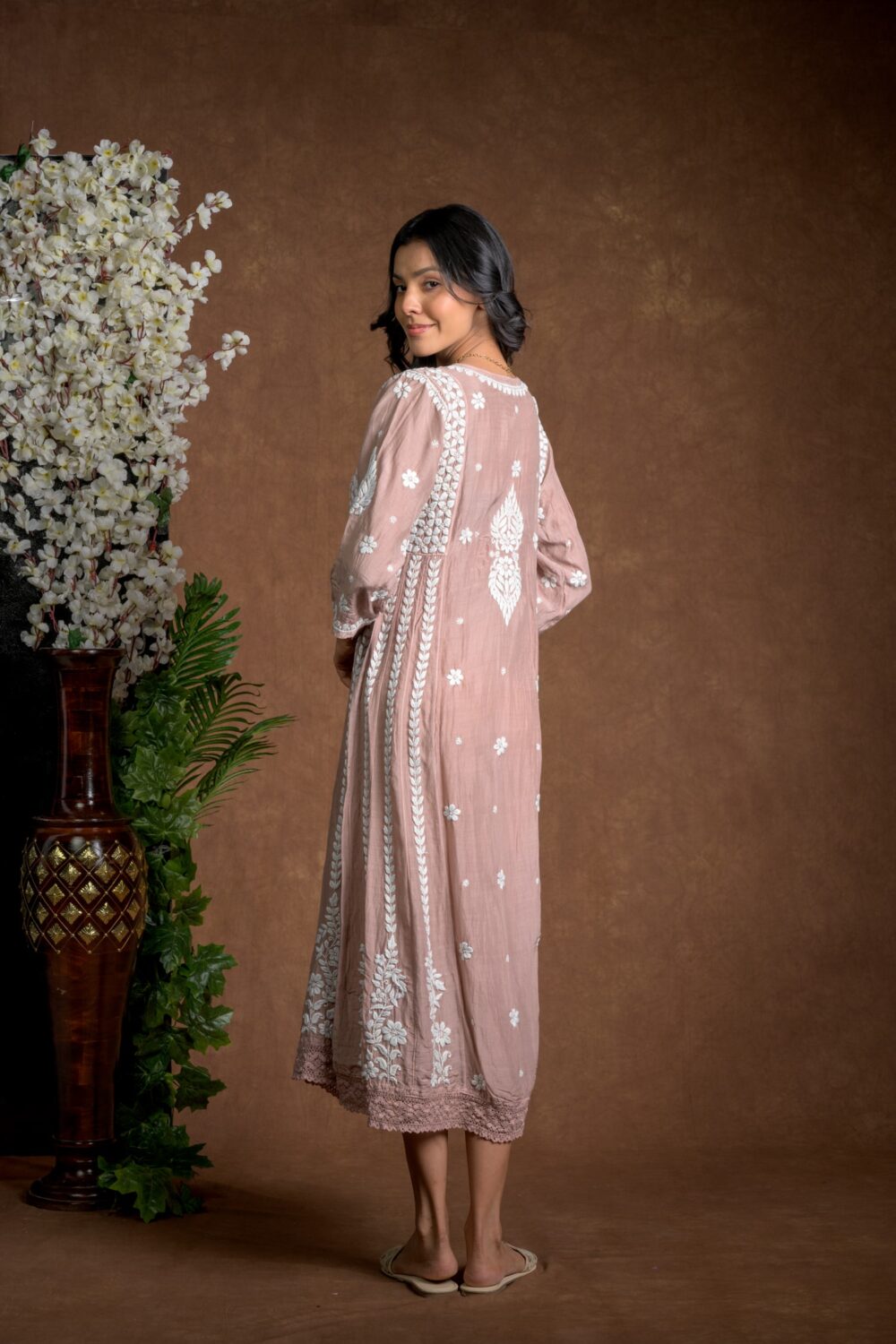 Gurbani Majesty - Muslin Anarkali Style Dress