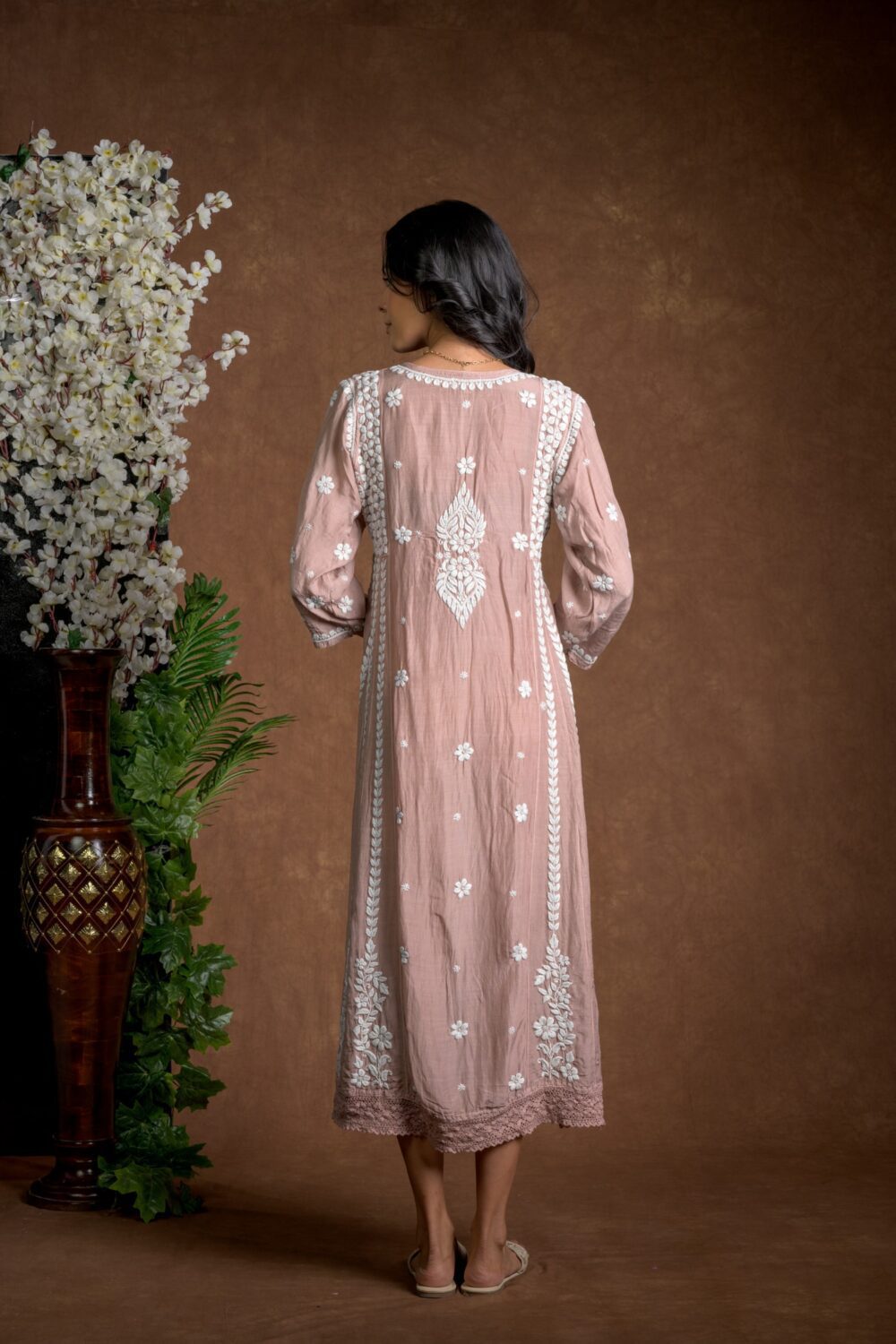 Gurbani Majesty - Muslin Anarkali Style Dress