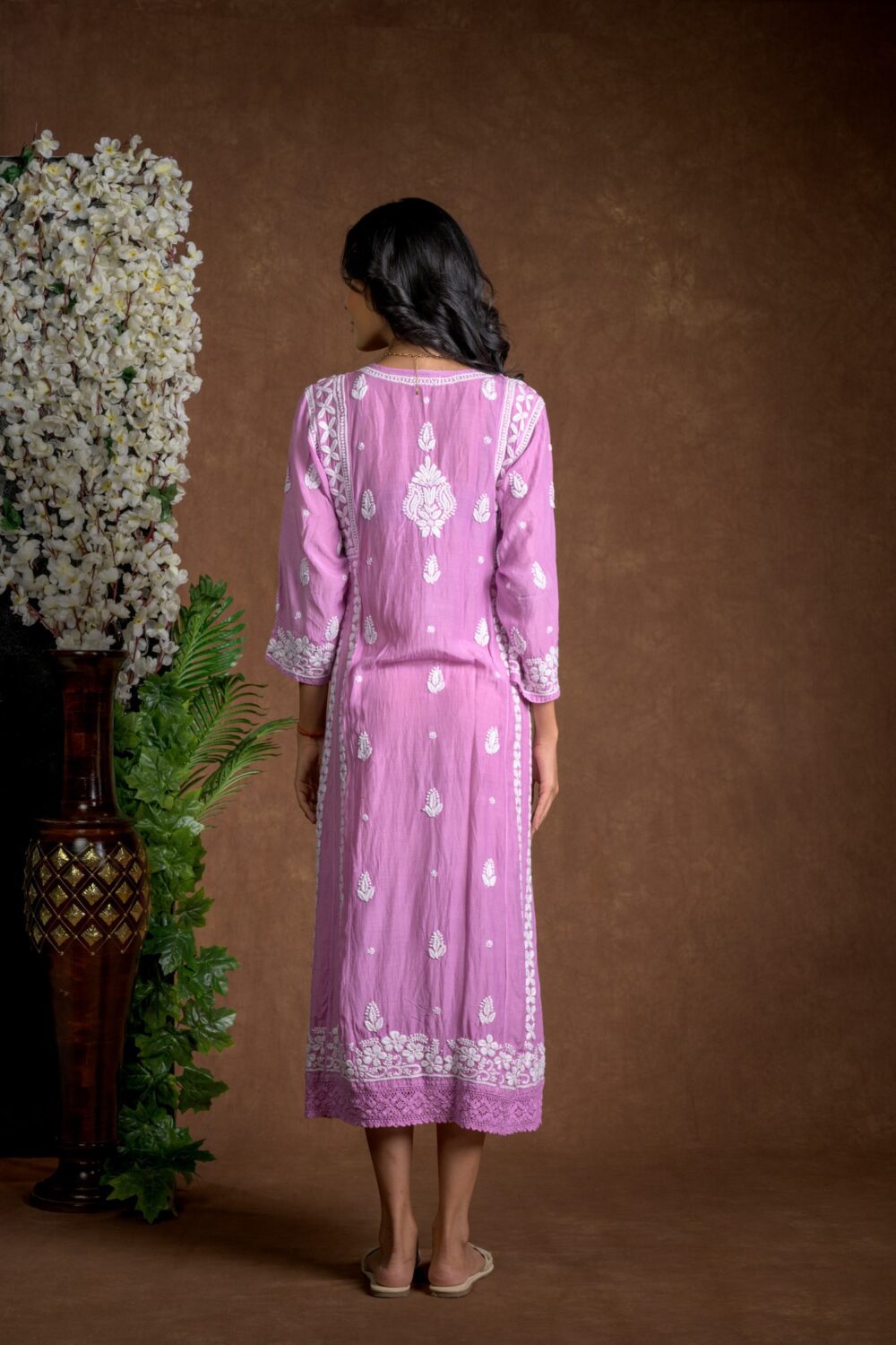 Gurbani Majesty - Muslin Anarkali Style Dress