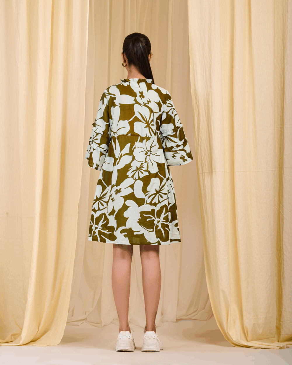Petal Sleeve Tunic