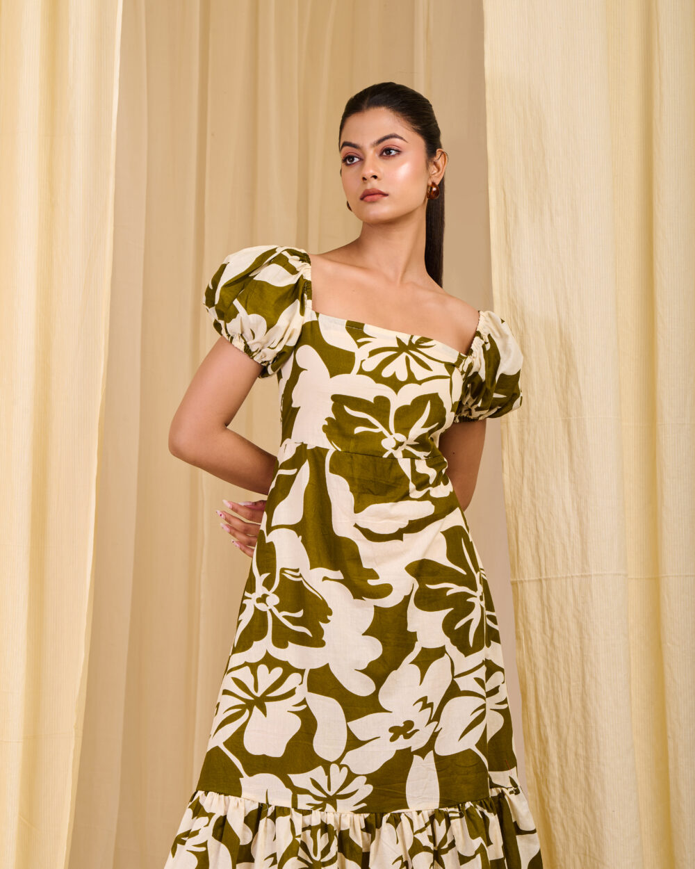 Tiered Bloom Dress