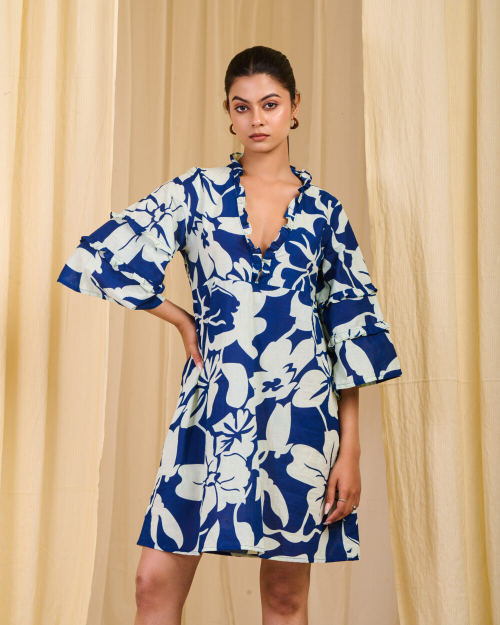 Petal Sleeve Tunic